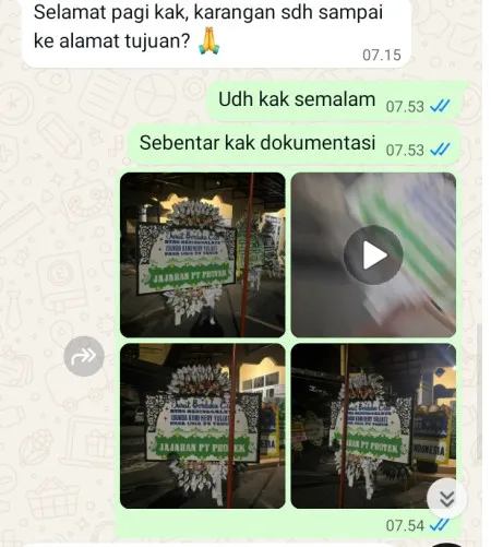Pengiriman Papan Bunga Selamat Purwodiningratan Jebres