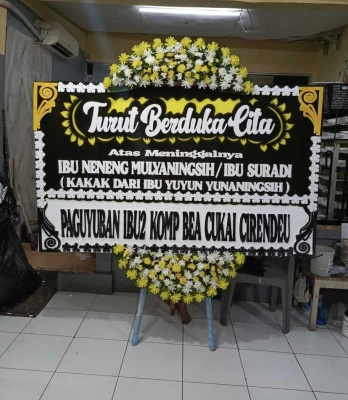 Papan Bunga di Purwodiningratan Jebres